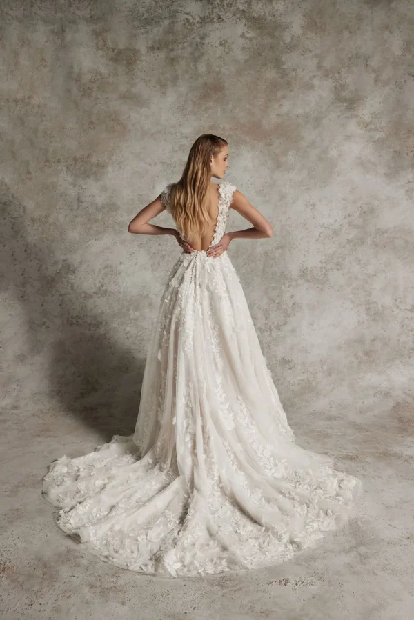 Abito da sposa linea ad A Justin Alexander signature - immagine 2