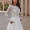 Abito A-Line in mikado Sincerity - immagine 3